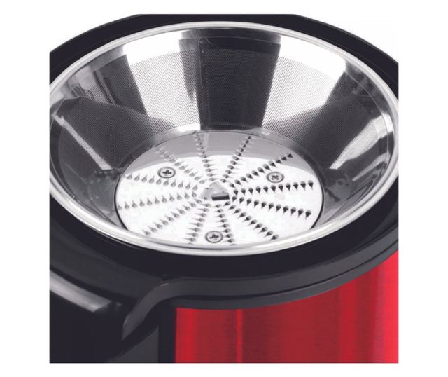 Сокоизстисквачка Royalty Line PJ-19001, 700W, 2 скорости+Pulse, 0.450 ml, Система против капене, Червен