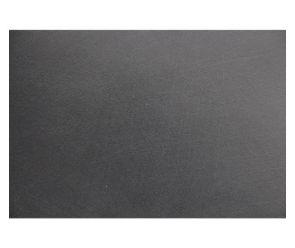 FMD Zidna vješalica za odjeću s 4 pretinca, antracit i tamno smeđa - 4