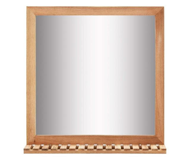 Ντουλάπι Νιπτήρα με Καθρέφτη, από Μασίφ Ξύλο Καρυδιάς