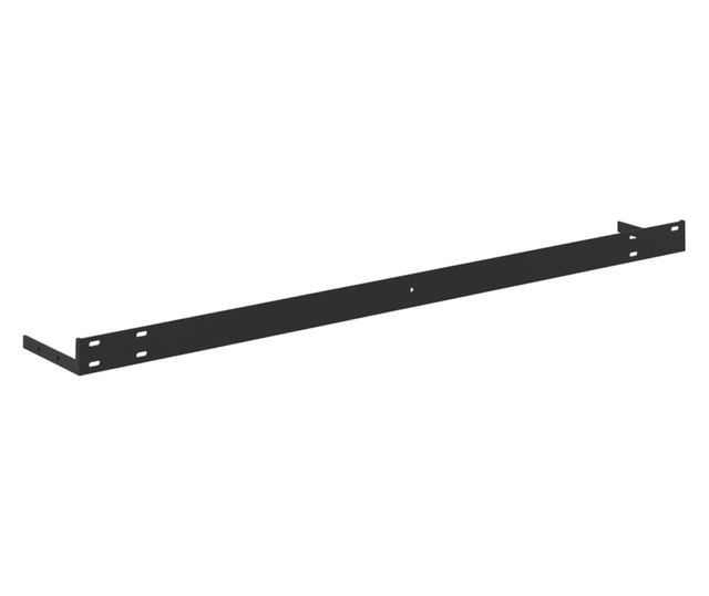 Fali polc tlgy s fehr, 90x23,5x3,8 cm, MDF