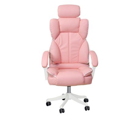 Lux főnöki forgószék, több típusban-rózsaszín