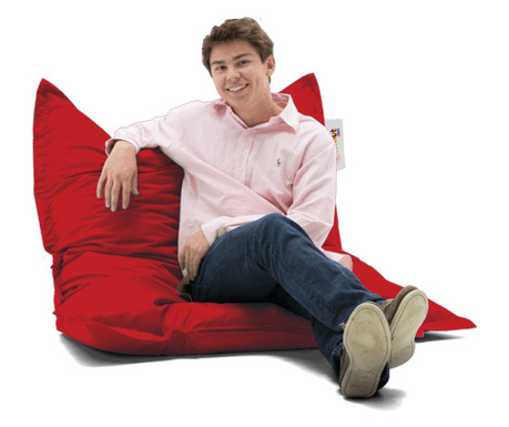 Vreća za sjedenje, Cushion Pouf 100x100 - Red