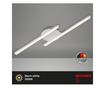 Lustra LED integrat Briloner Leuchen, 12W, 1200 lumeni, lumina Calda 3000K, RA>80, Culoare Argintiu