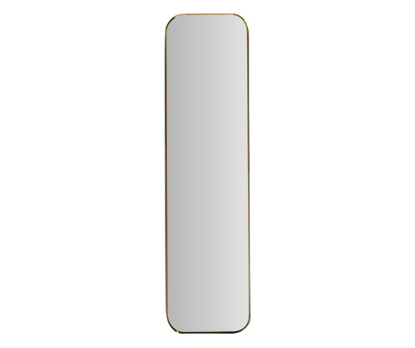 Oglindă ramă dreptunghiulară aurie 115 cm