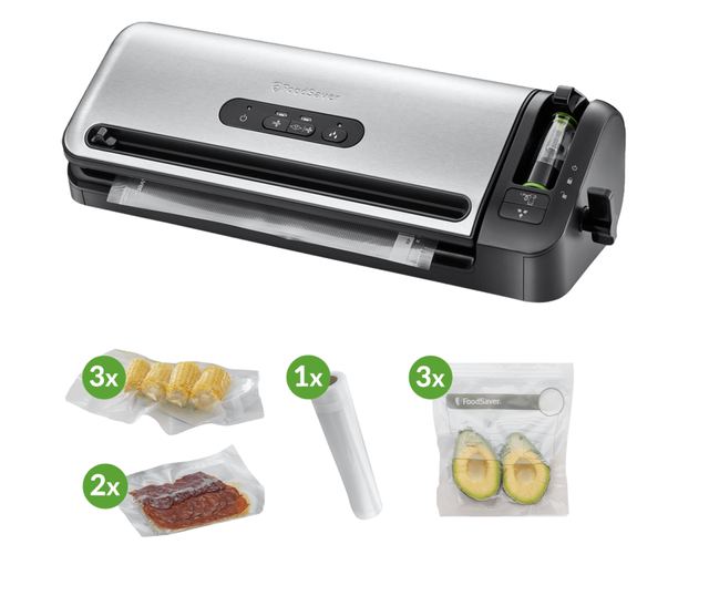 Aparat de vidat alimente FFS017X-01, vidare uscata/umeda FoodSaver