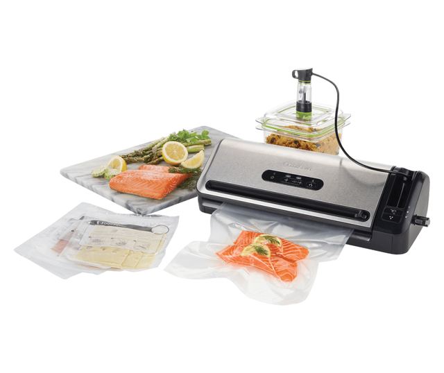 Aparat de vidat alimente FFS017X-01, vidare uscata/umeda FoodSaver