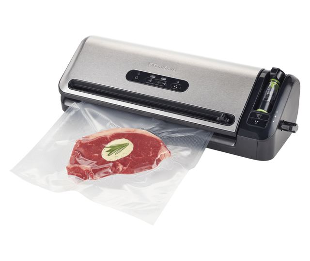 Aparat de vidat alimente FFS017X-01, vidare uscata/umeda FoodSaver
