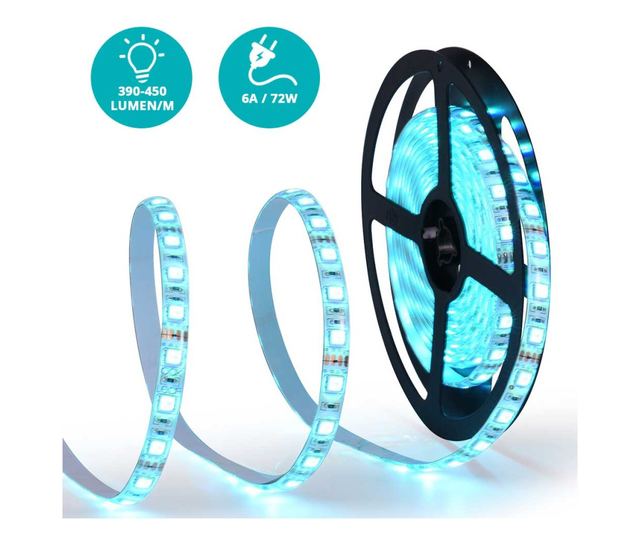 Banda LED RGB5050, programabila