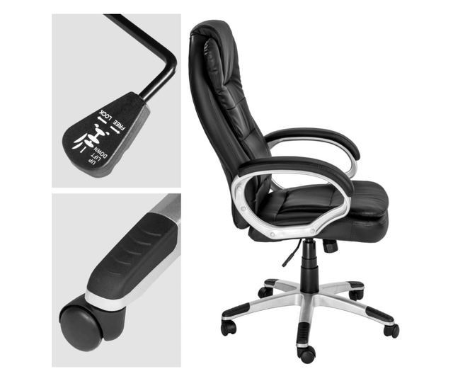 Šéfovská kancelářská židle RELAX v 3 barvách,černá
