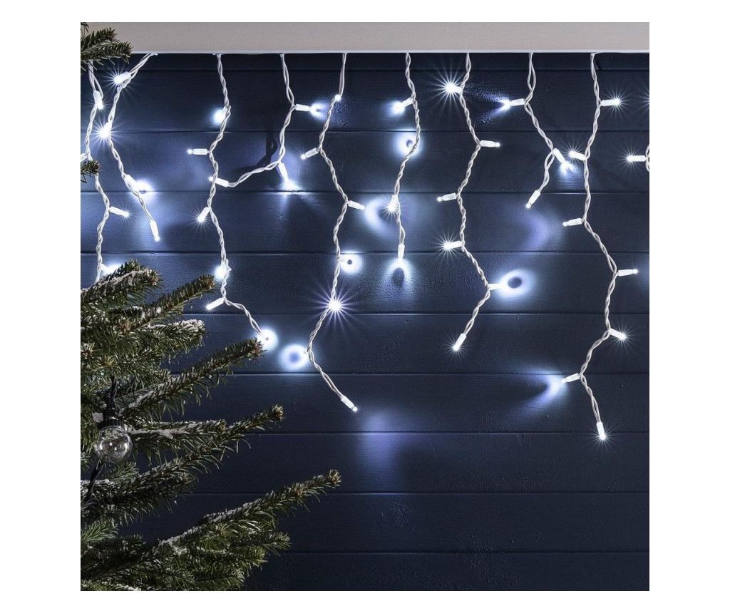 Ghirlanda luminoasa cu turturi, 230 LED, alb rece - 4