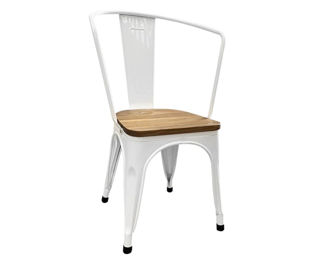 Scaun de bucatarie Panni 2 buc - lemn deschis la culoare - 8
