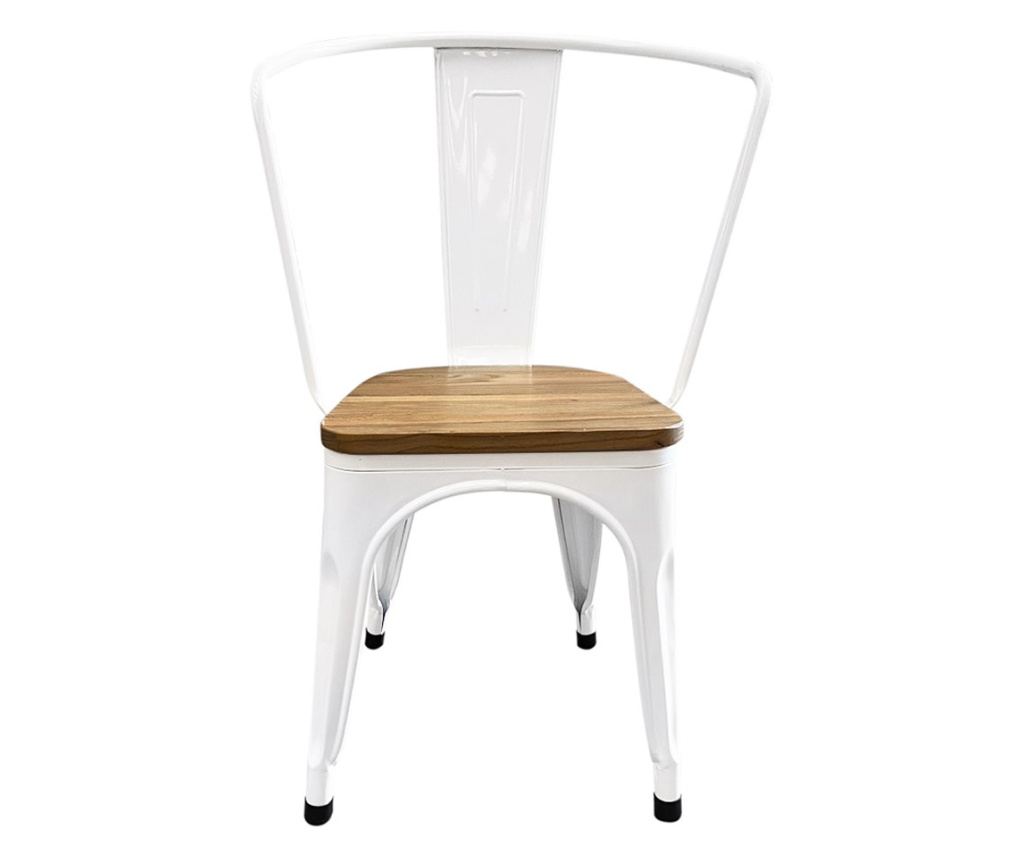 Scaun de bucatarie Panni 2 buc - lemn deschis la culoare - 9
