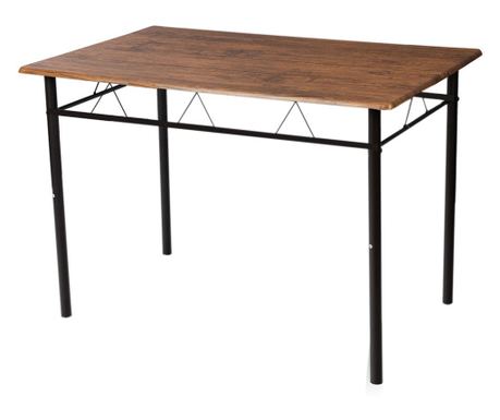 Stół metalowy z 4 krzesłami