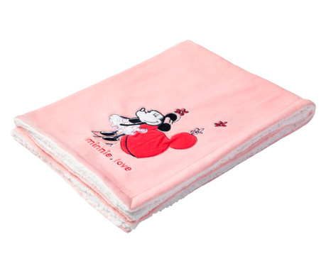 Бебешко Одеяло Minnie 75×100 См Disney Baby