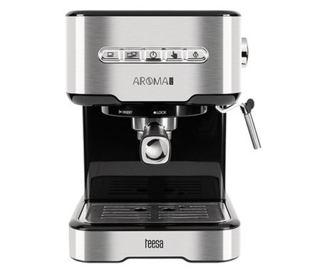 Ručni aparat za espresso 15 bara, spremnik 1,5 L, 850 W, srebrni