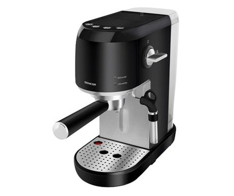 Automatski aparat za espresso 1400W, 1.5L, Sencor, funkcije espresso i para