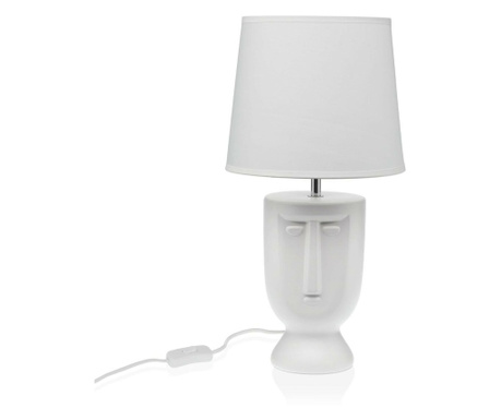 Настолна лампа Versa Бял Керамика 60 W 22 x 42,8 cm