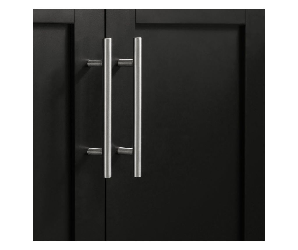 SoBuy kuhinjski voziček, kuhinjski voziček na kolesih, kuhinjsko omarico FKW110-SCH - 8