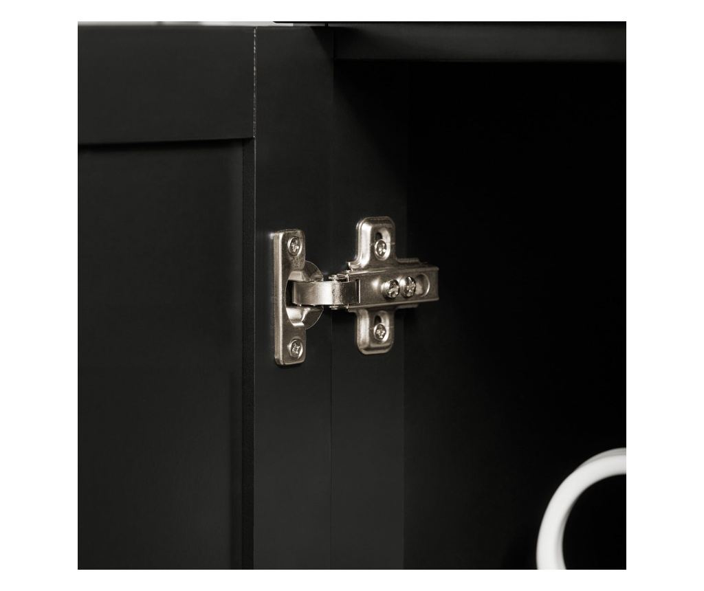 SoBuy kuhinjski voziček, kuhinjski voziček na kolesih, kuhinjsko omarico FKW110-SCH - 10