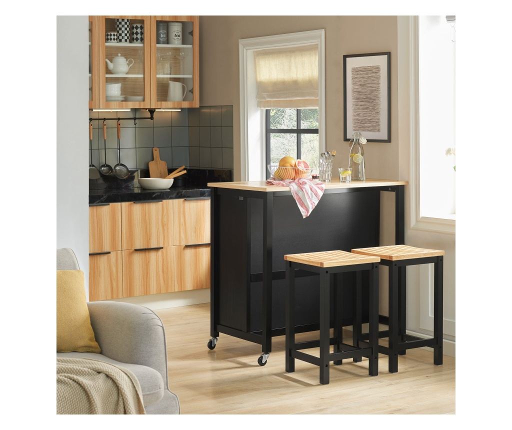 Kuhinjski otok s kotačićima - 3