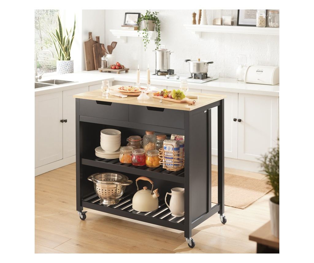 Kuhinjski otok s kotačićima - 4