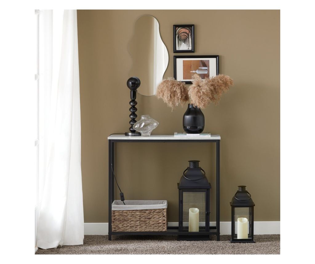 SoBuy входна конзола, входно обзавеждане, конзолна маса FSB29-SCH - 3