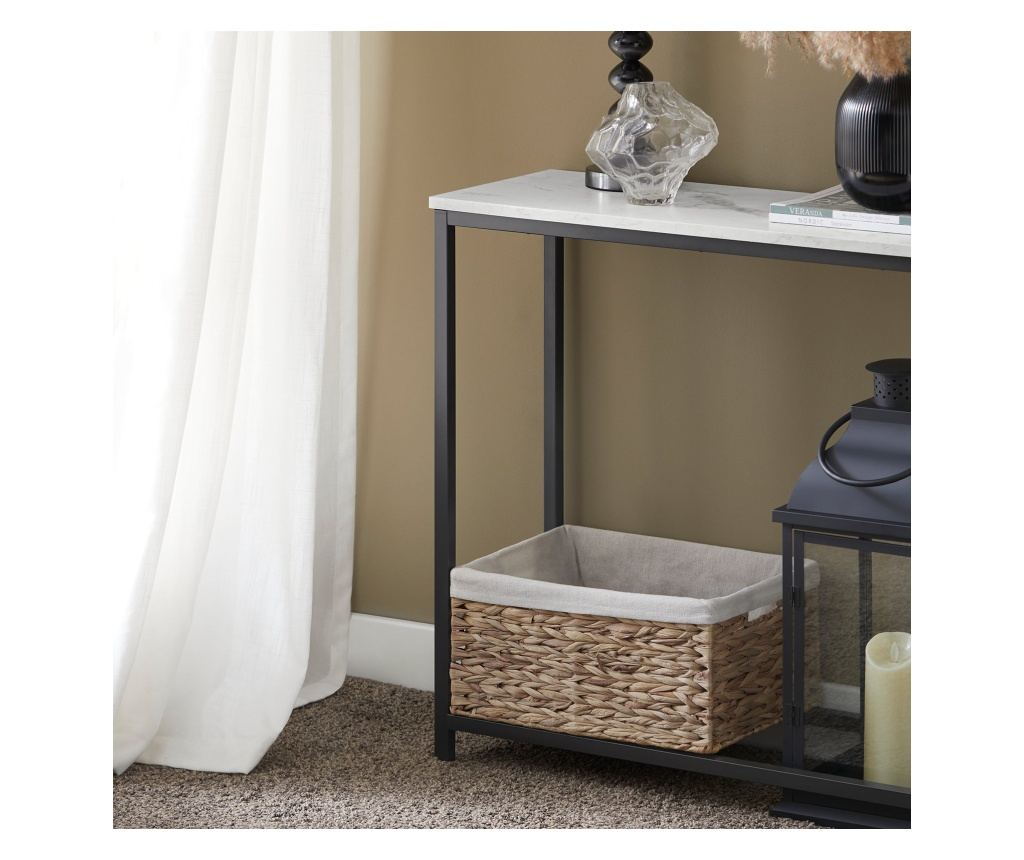 SoBuy входна конзола, входно обзавеждане, конзолна маса FSB29-SCH - 8