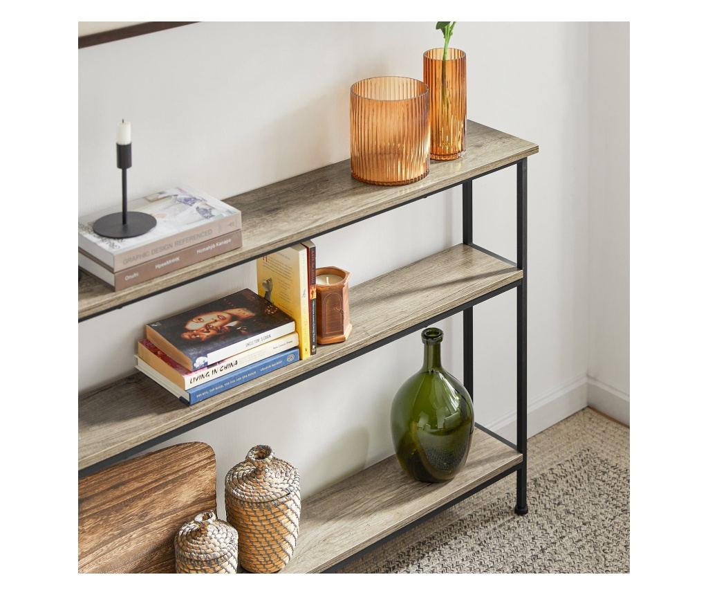 SoBuy Avlastningsbord, Vitrinskåp, Hallmöbler, Skänk, FSB49-PZ - 7