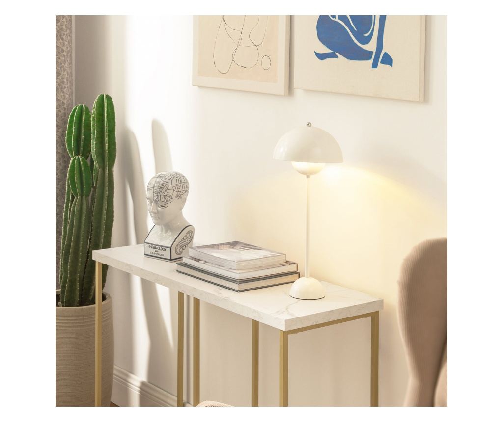 SoBuy Avlastningsbord, Vitrinskåp, Hallmöbler, Skänk, FSB58-G - 4