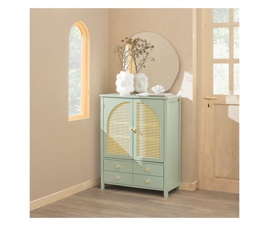 SoBuy komoda, vhodno pohištvo, bočna omara FSB72-GR - 3