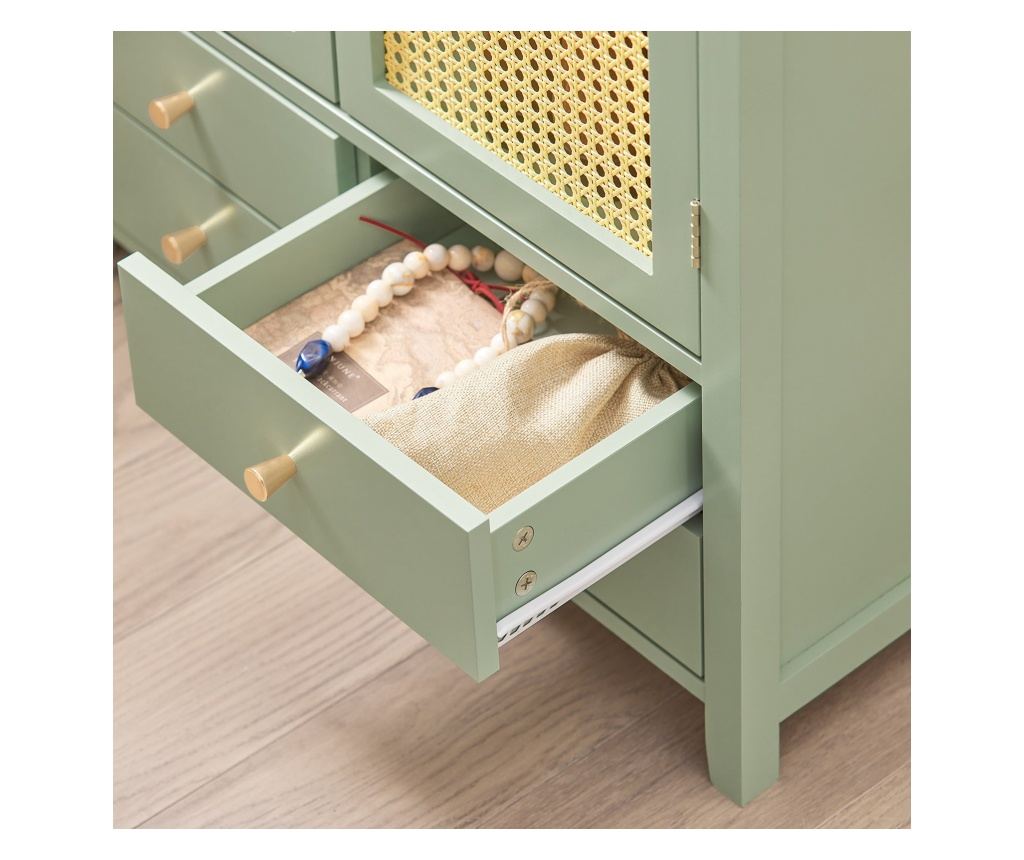 SoBuy komoda, vhodno pohištvo, bočna omara FSB72-GR - 8