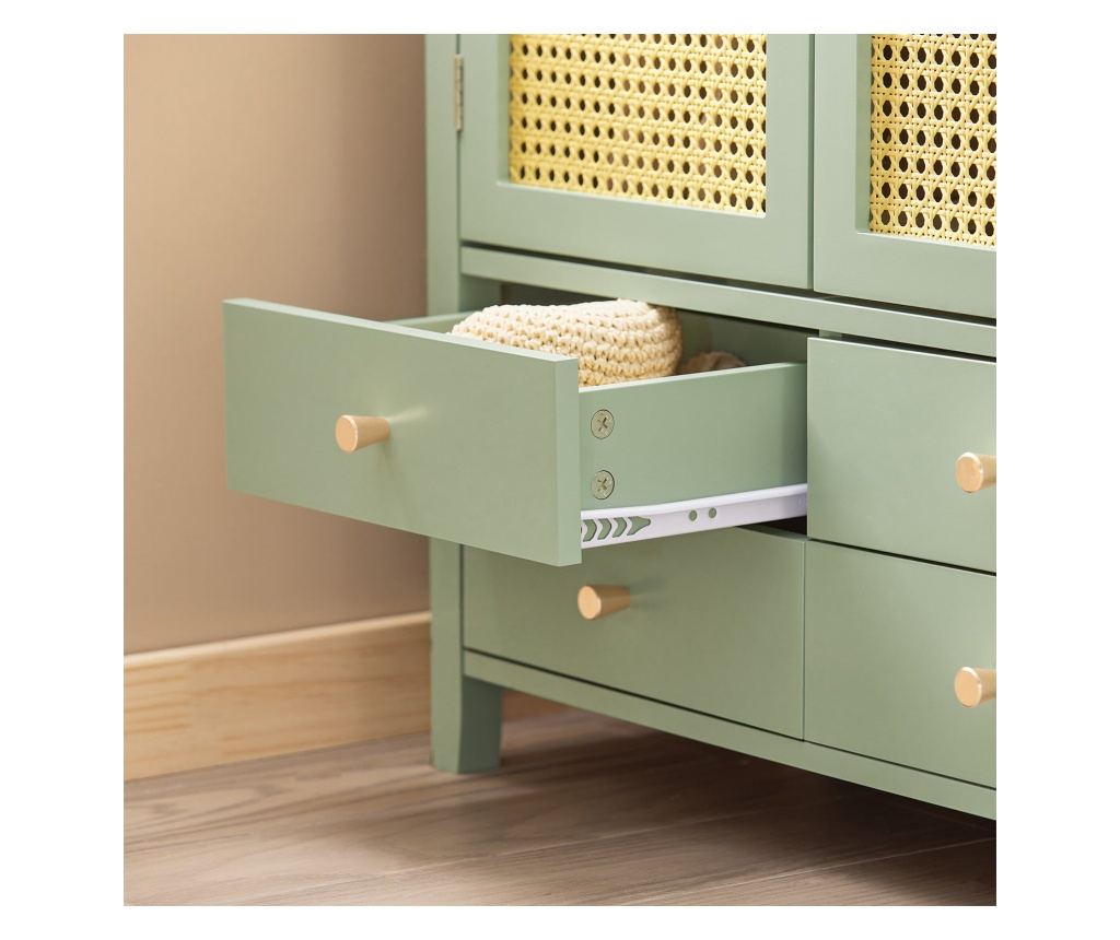 SoBuy komoda, vhodno pohištvo, bočna omara FSB72-GR - 9