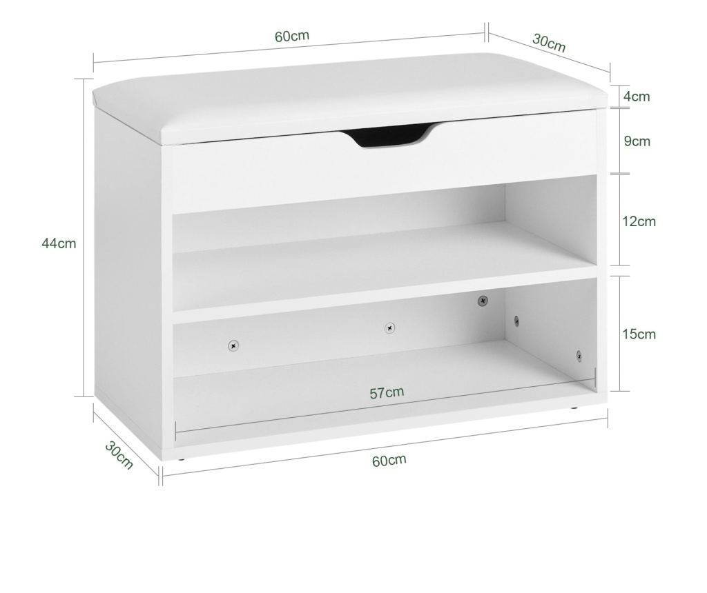 Klop s prostorom za shranjevanje - 2