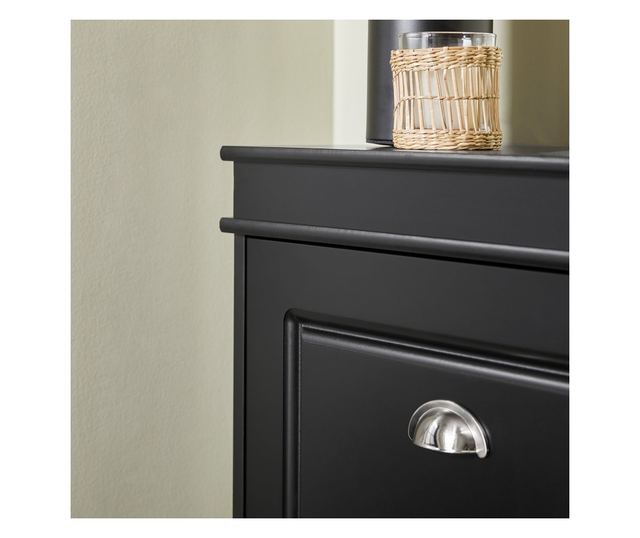 SoBuy Smalt skoskåp med 3 fack Skohylla hög Hallmöbler FSR94-SCH