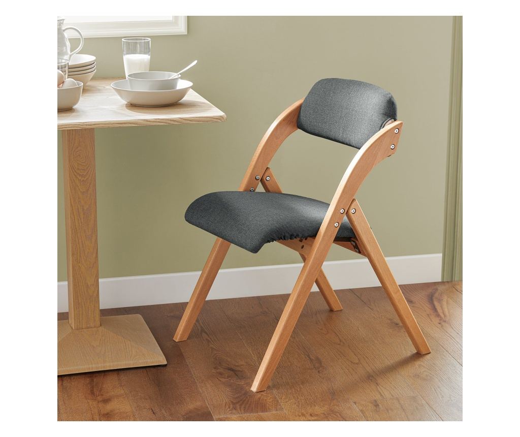SoBuy scaun interior pliabil, scaun pliabil, scaun pliabil confortabil FST92-SG - 3