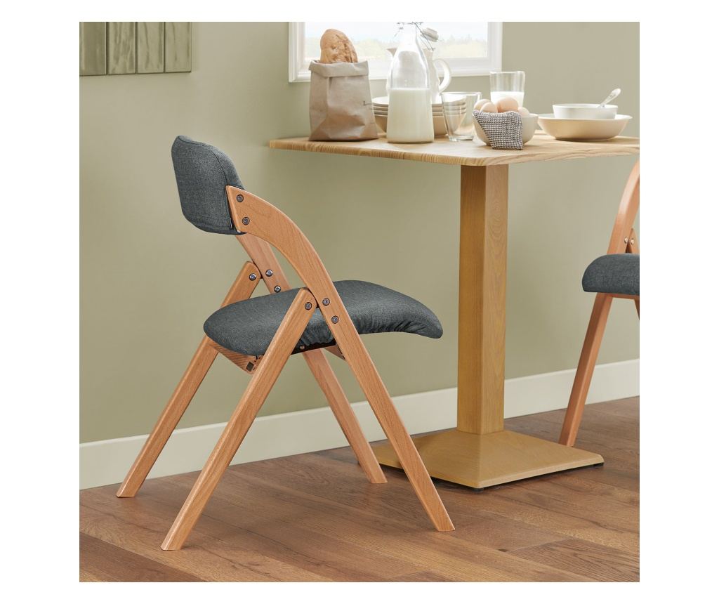 SoBuy scaun interior pliabil, scaun pliabil, scaun pliabil confortabil FST92-SG - 10