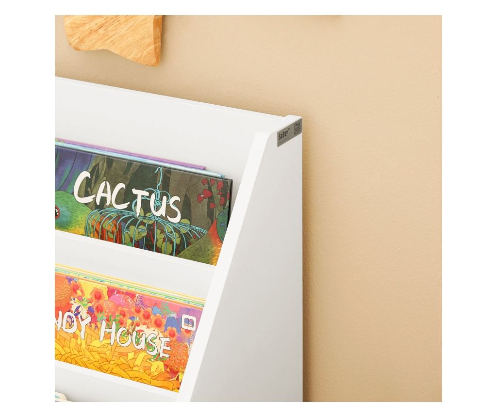 SoBuy Bogreol za djecu, dječja garderoba, Dječja garderoba s klupom KMB01-W - 8