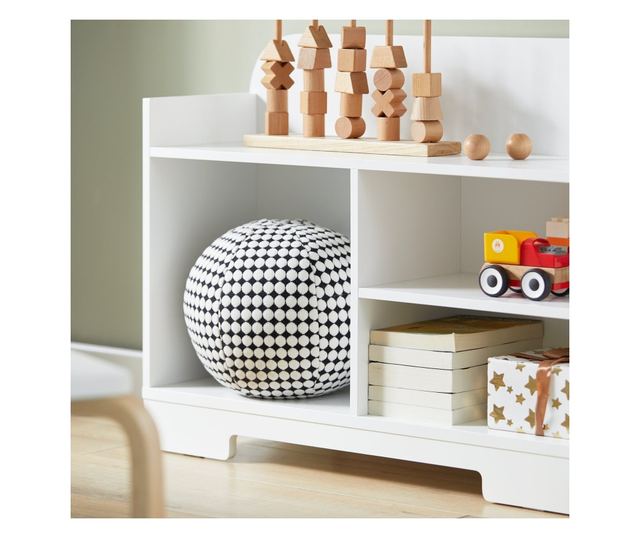 SoBuy Bogreol za djecu, dječja garderoba, Dječja garderoba s klupom KMB62-W