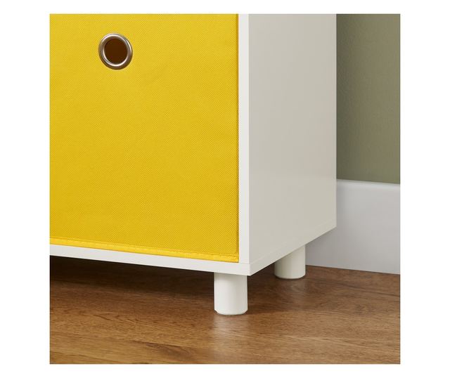 SoBuy Bogreol za djecu, dječja garderoba, Dječja garderoba s klupom KMB69-W