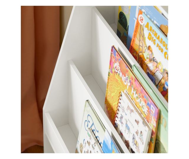 SoBuy Bogreol za djecu, dječja garderoba, Dječja garderoba s klupom KMB69-W