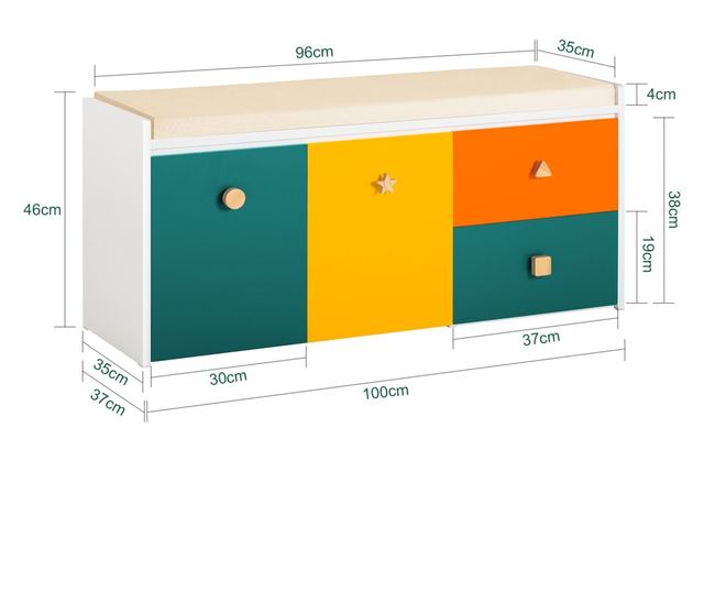 Dječji stalak za knjige