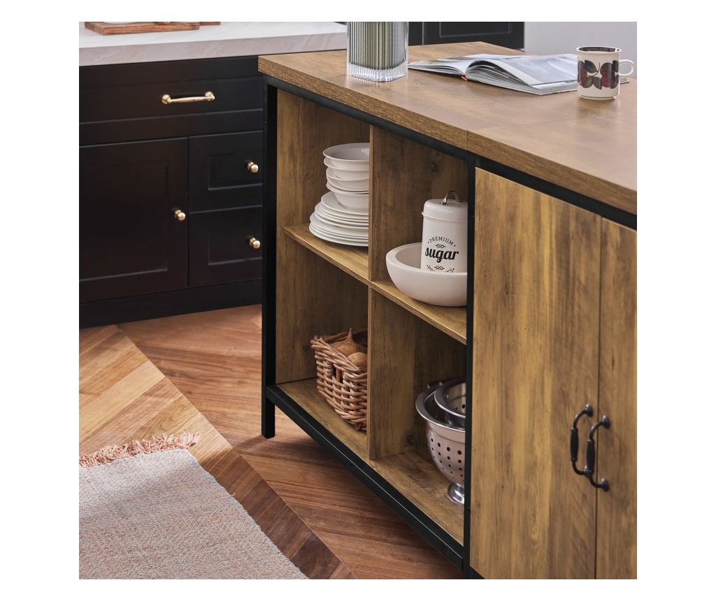 SoBuy Centralna kuhinjska ostrva, desert, dezerty KNL01-F - 6