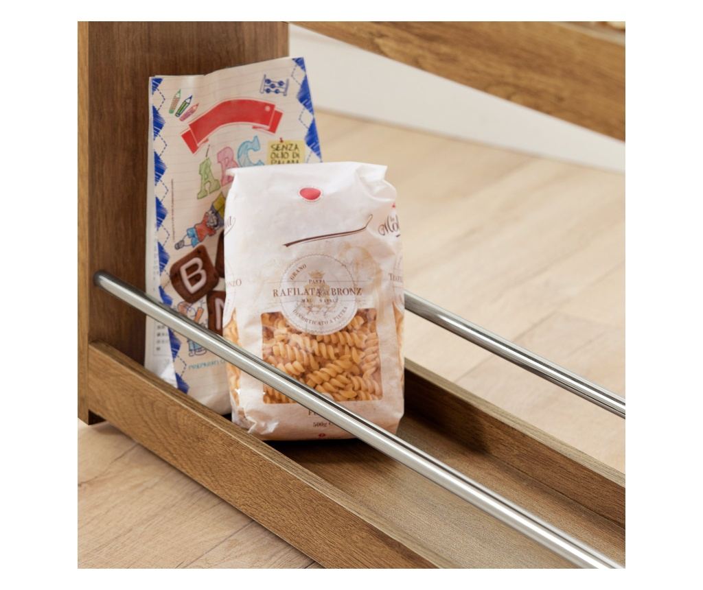 SoBuy μικρά έπιπλα πλάτους 20 cm, τροχήλατο καρότσι κουζίνασ, υπουργικό συμβούλιο με τροχούς NSR01-PF - 9