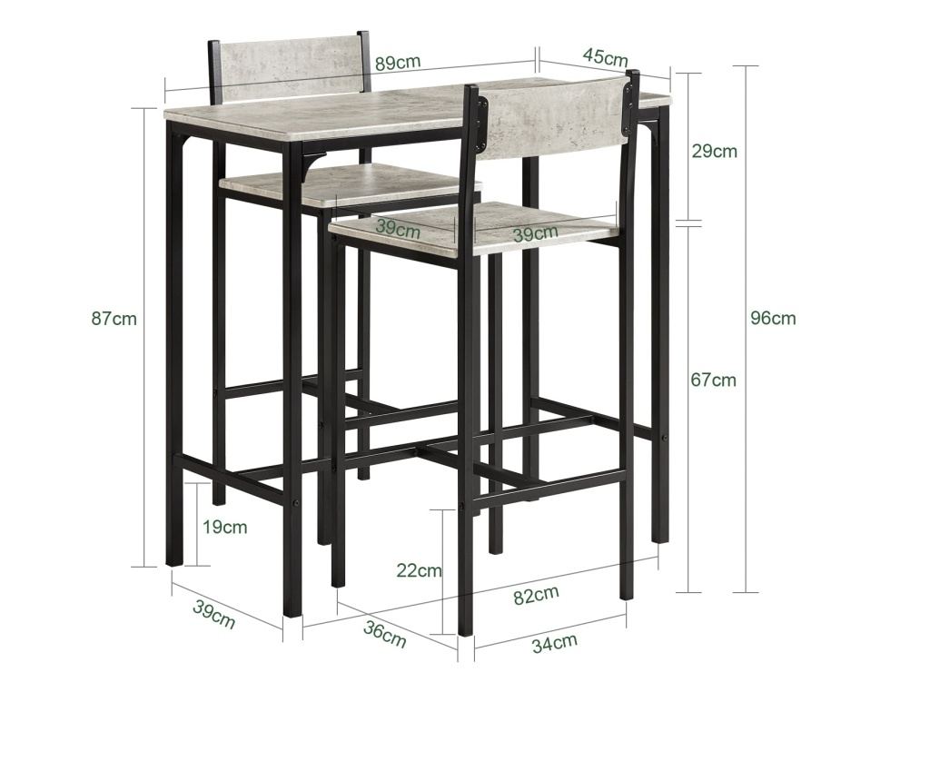 SoBuy καρεκλεσ γραφειου, καρεκλα γραφειου, καρεκλα γραφείου OGT03-HG - 2