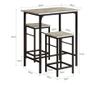 Σετ από 3 έπιπλα τραπεζαρίας thumbnail 2