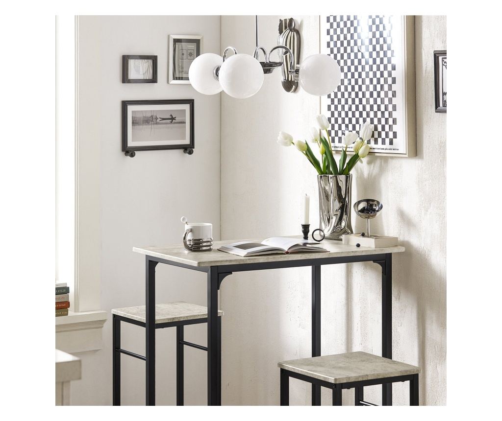 Σετ από 3 έπιπλα τραπεζαρίας - 4