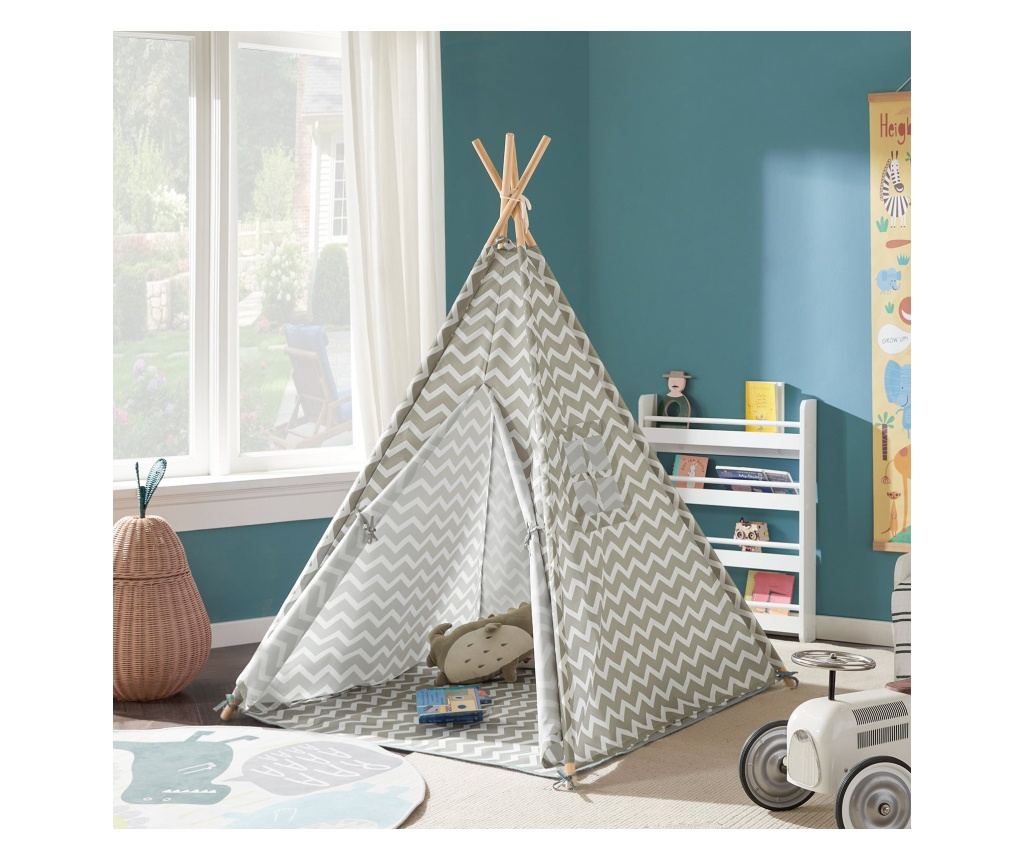 OSS03 Dětský stan Stan s 1 dveřmi a 1 oknem - 7