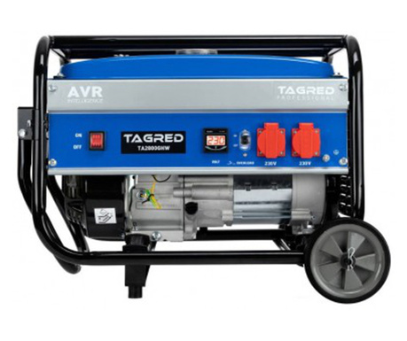 Generator de curent, Tagred TA2800GHW, 2800W, LCD, 230V, 1.1 l/h, rezervor 15 l
