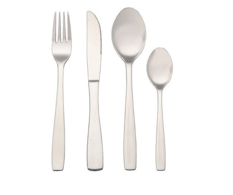 Set tacamuri AMBITION Lahti, 24 piese, 6 persoane, inox