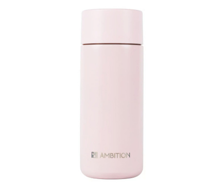 Cana termica AMBITION Calido, 400ml, roz, invelis ceramic